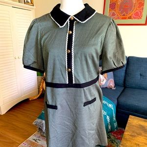 ModCloth Vintage Plaid Dress